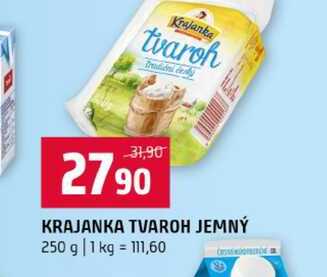 KRAJANKA TVAROH JEMNÝ 250 g 