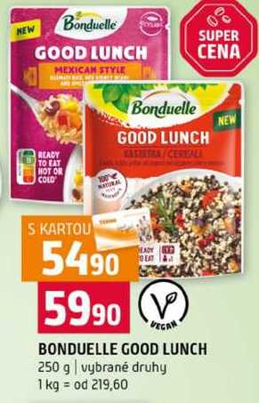 BONDUELLE GOOD LUNCH 250 g vybrané druhy 