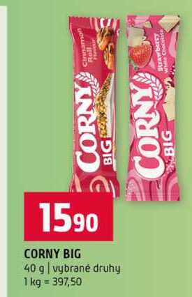 CORNY BIG 40 g vybrané druhy