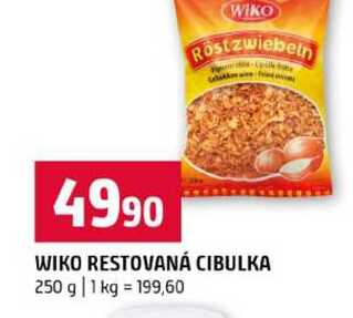 WIKO RESTOVANÁ CIBULKA 250 g