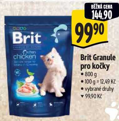 Brit Granule pro kočky, 800 g