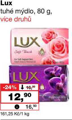 Lux tuhé mýdlo, 80 g