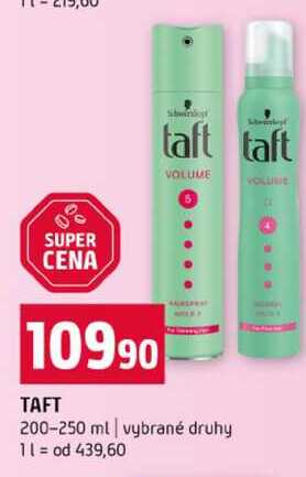TAFT 200-250 ml vybrané druhy