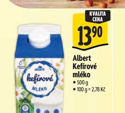  Albert Kefírové mléko 500 g 