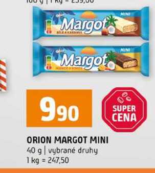 ORION MARGOT MINI 40 g vybrané druhy