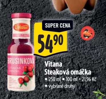 Vitana Steaková omáčka 250 ml