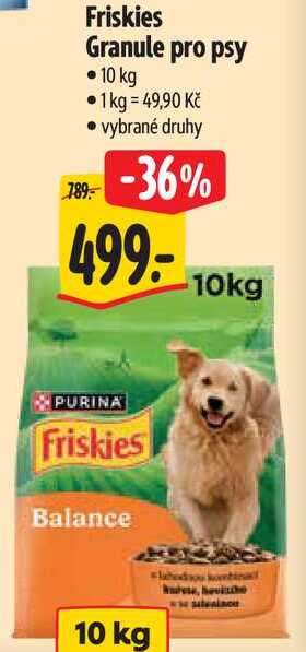Friskies Granule pro psy, 10 kg