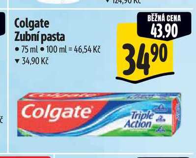  Colgate Zubní pasta 75 ml  