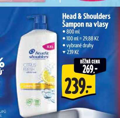 Head & Shoulders Šampon na vlasy 800 ml