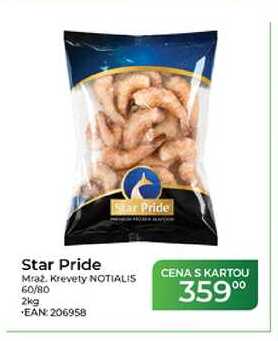 Star Pride Mraž. krevety 2kg