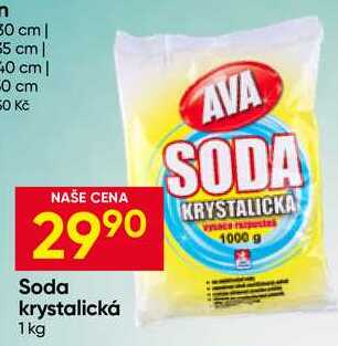 Soda krystalická 1 kg 