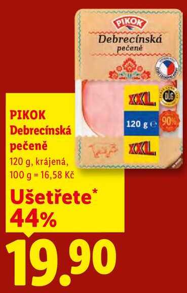 PIKOK Debrecínská pečeně, 120 g