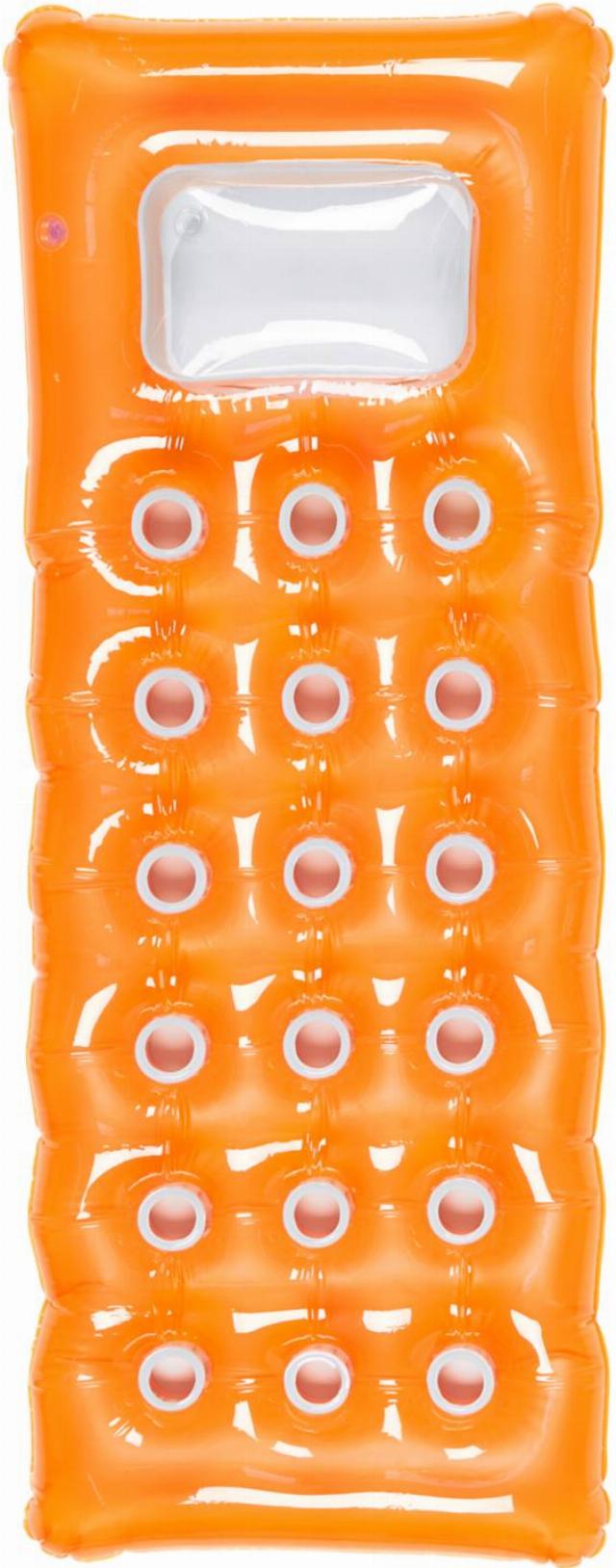 CRIVIT Nafukovací lehátko oranžové