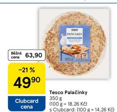 Tesco Palačinky, 350 g
