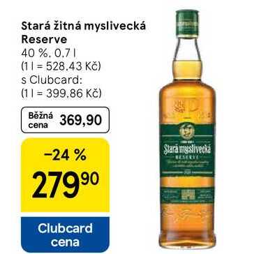 Stará myslivecká RESERVE, 0,7 l 