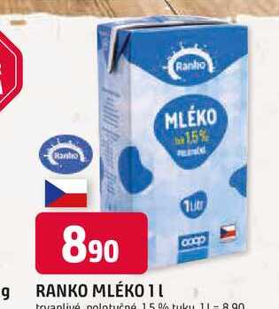 RANKO MLÉKO 1l