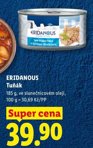 ERIDANOUS Tuňák, 185 g