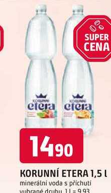 KORUNNÍ ETERA 1,5l