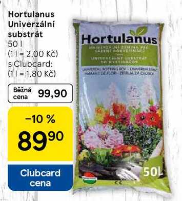 Hortulanus Univerzální substrát, 50 l 
