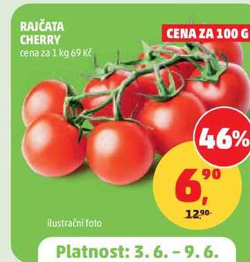 RAJČATA CHERRY, 100 g