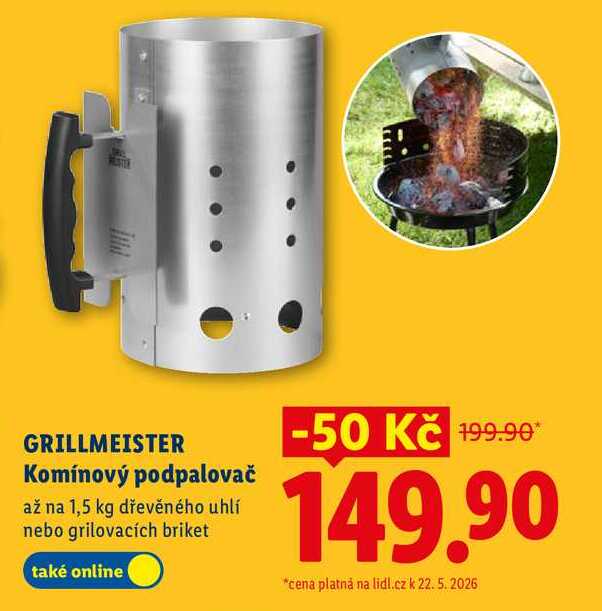 GRILLMEISTER Komínový podpalovač 
