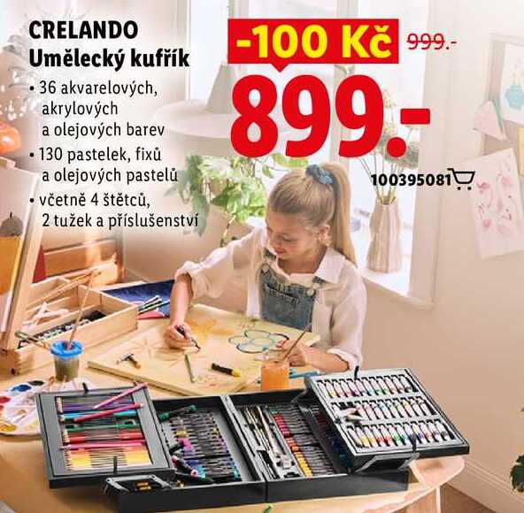 CRELANDO Umělecký kufřík 