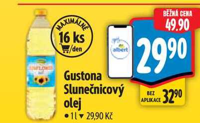 Gustona Slunečnicový olej,  11 