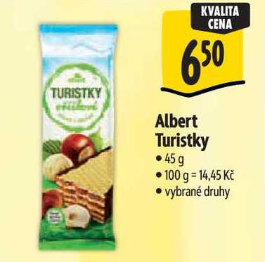 Albert Turistky, 45 g  