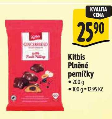 Kitbis Plněné perníčky, 200 g 
