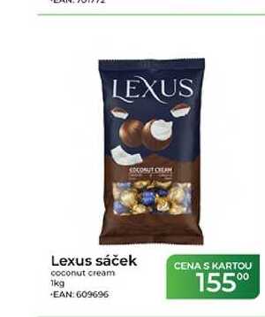 Lexus sáček coconut cream 1kg