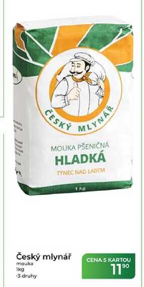 Český mlynář mouka 1 kg