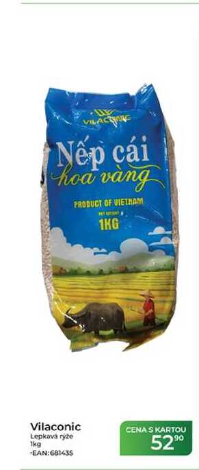 Vilaconic Lepkavá rýže 1kg