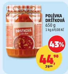 POLÉVKA DRŠŤKOVÁ, 650 g 