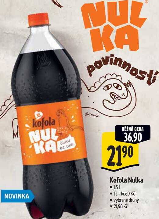  Kofola Nulka 1,5 l