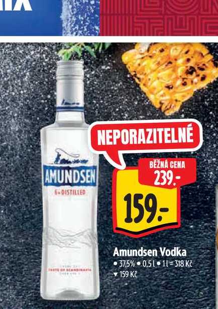  Amundsen Vodka  0,5 l v akci