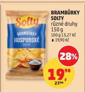 BRAMBŮRKY SOLTY různé druhy, 150 g