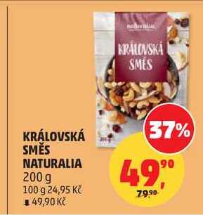 KRÁLOVSKÁ SMĚS NATURALIA, 200 g
