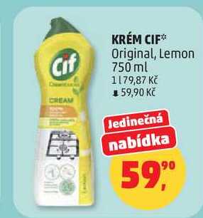 KRÉM CIF Original, 750 ml 