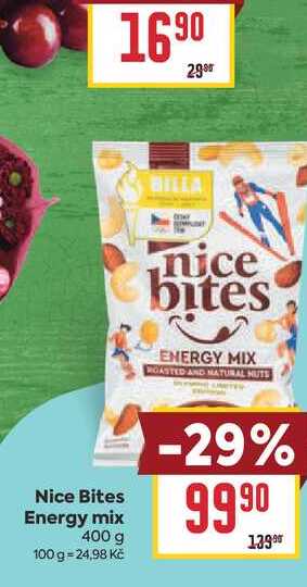 Nice Bites Energy mix 400 g 