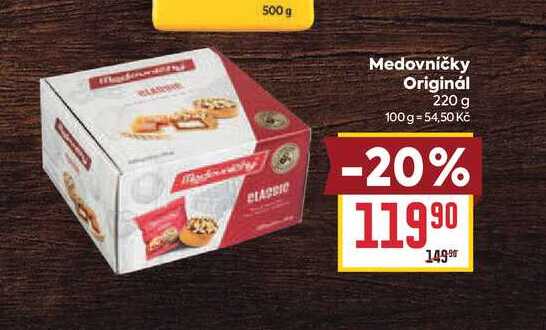 Medovníčky Originál 220 g 