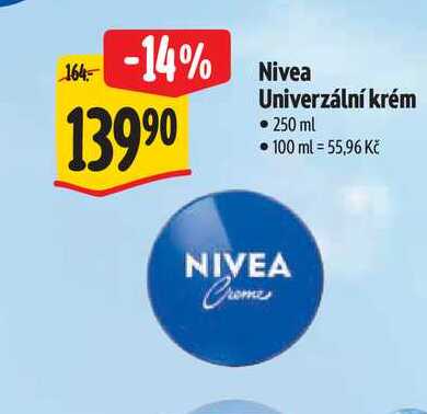   Nivea Univerzální krém  250 ml  