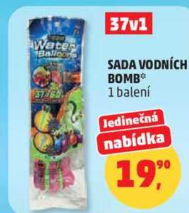 SADA VODNÍCH BOMB, 1 balení  
