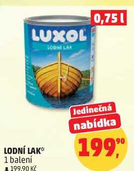 LODNÍ LAK, 1 balení 