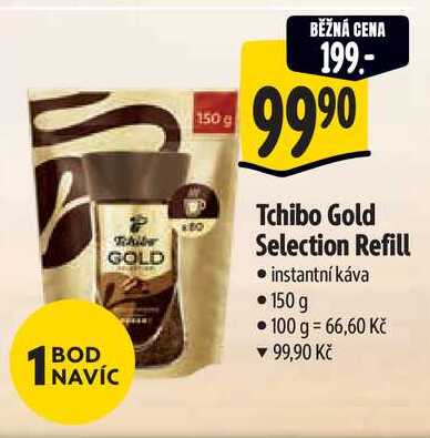 Tchibo Gold Selection Refill, instantní káva 150 g