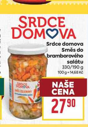 Srdce domova Směs do bramborového salátu 330/190 g 