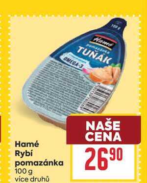 Hamé Rybí pomazánka 100 g 