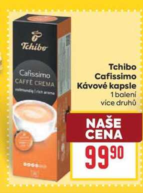 Tchibo Cafissimo Kávové kapsle 1 balení 