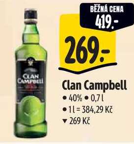Clan Campbell, 0,7 l