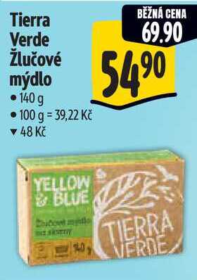 Tierra Verde Žlučové mýdlo, 140 g  