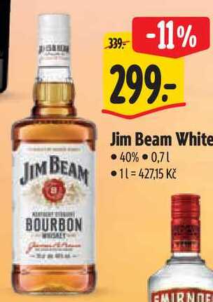 Jim Beam White, 0,7 l